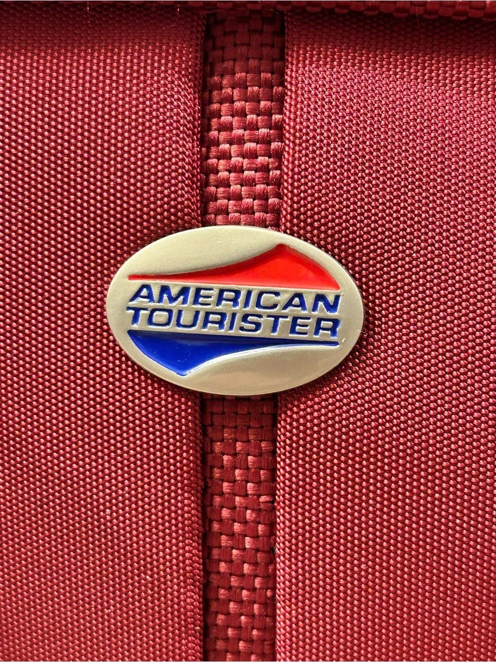 American Tourister iLite XL Burgundy Boarding Bag Carry-On NWT Sangria Travel